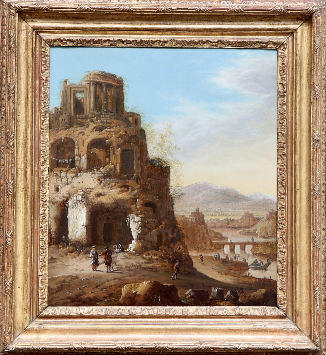 The so-called Temple of Vesta in Tivoli