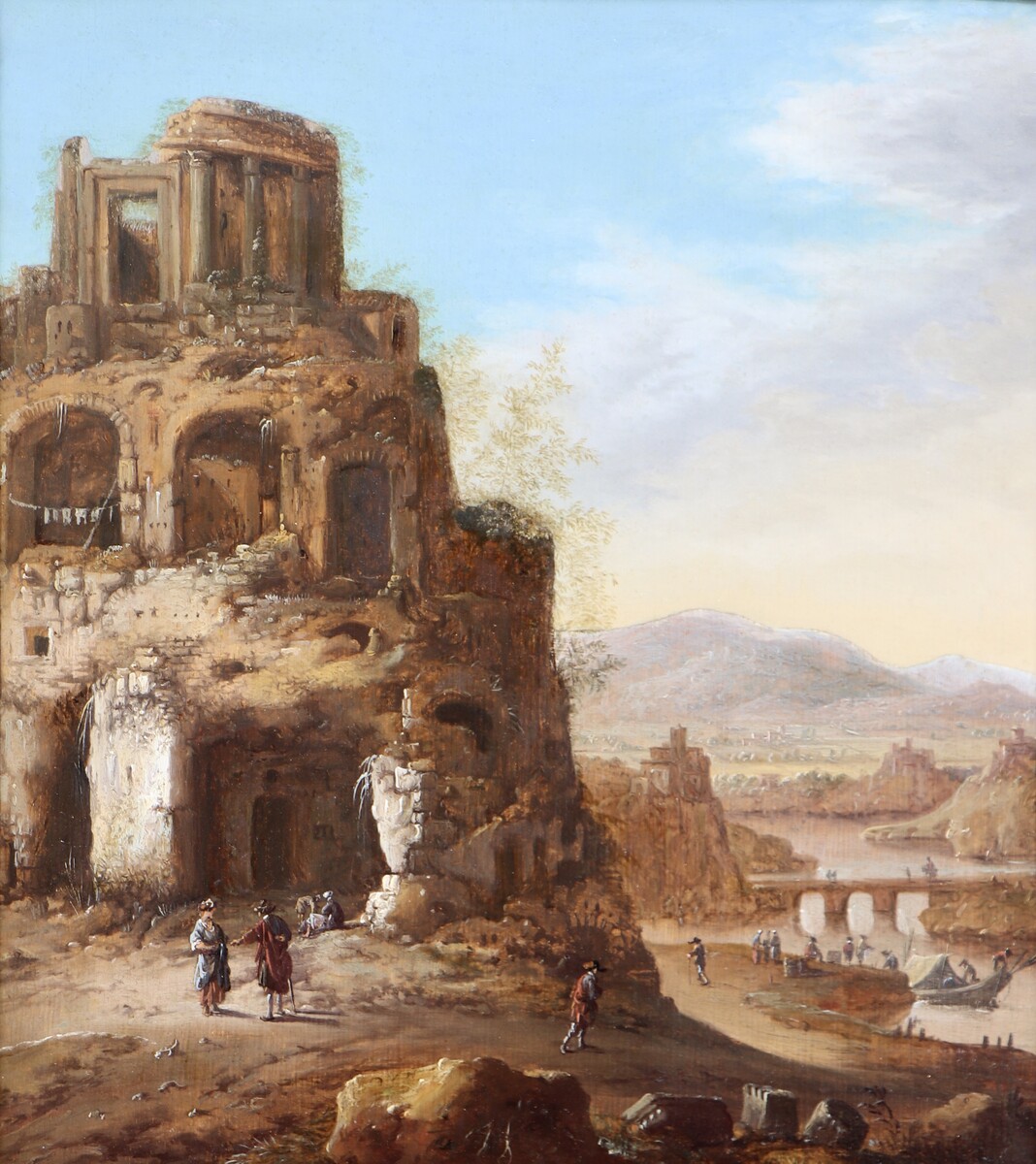The so-called Temple of Vesta in Tivoli