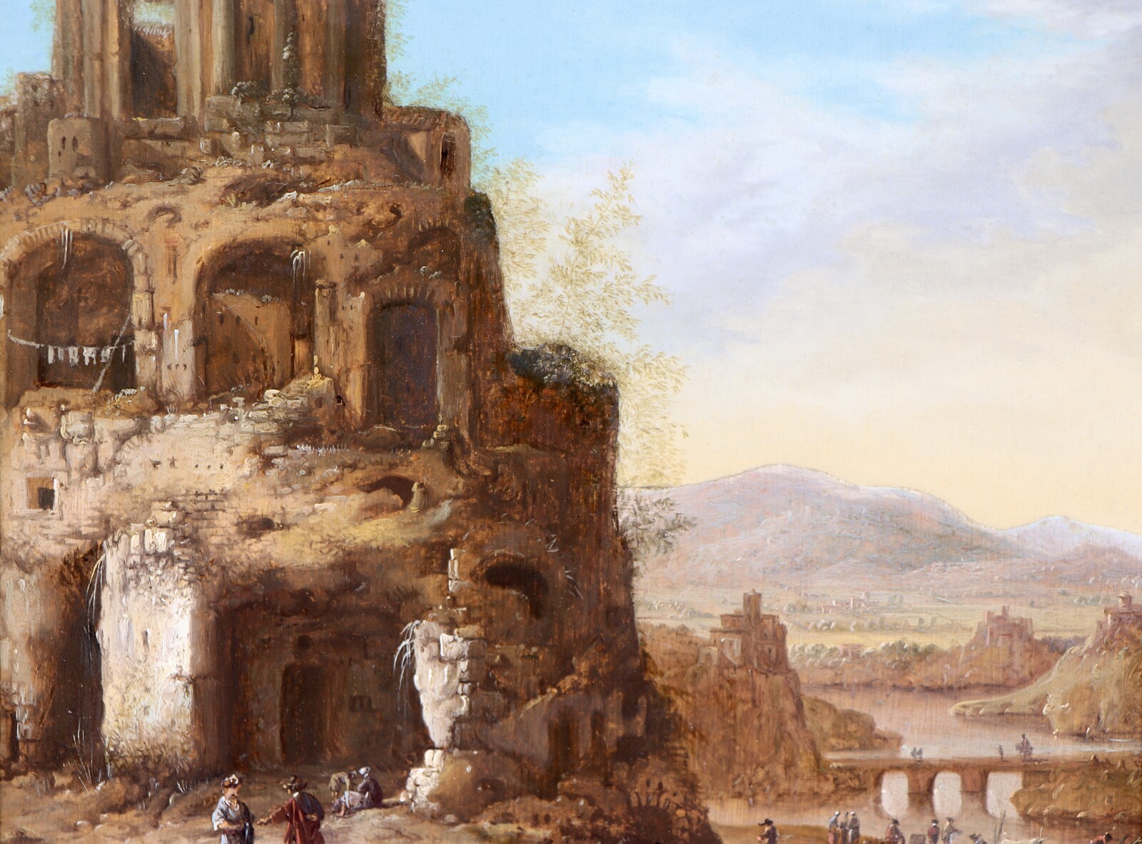 The so-called Temple of Vesta in Tivoli