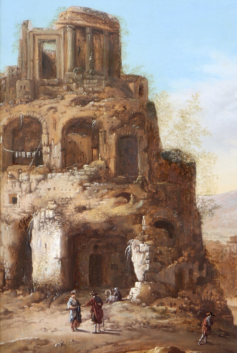 The so-called Temple of Vesta in Tivoli