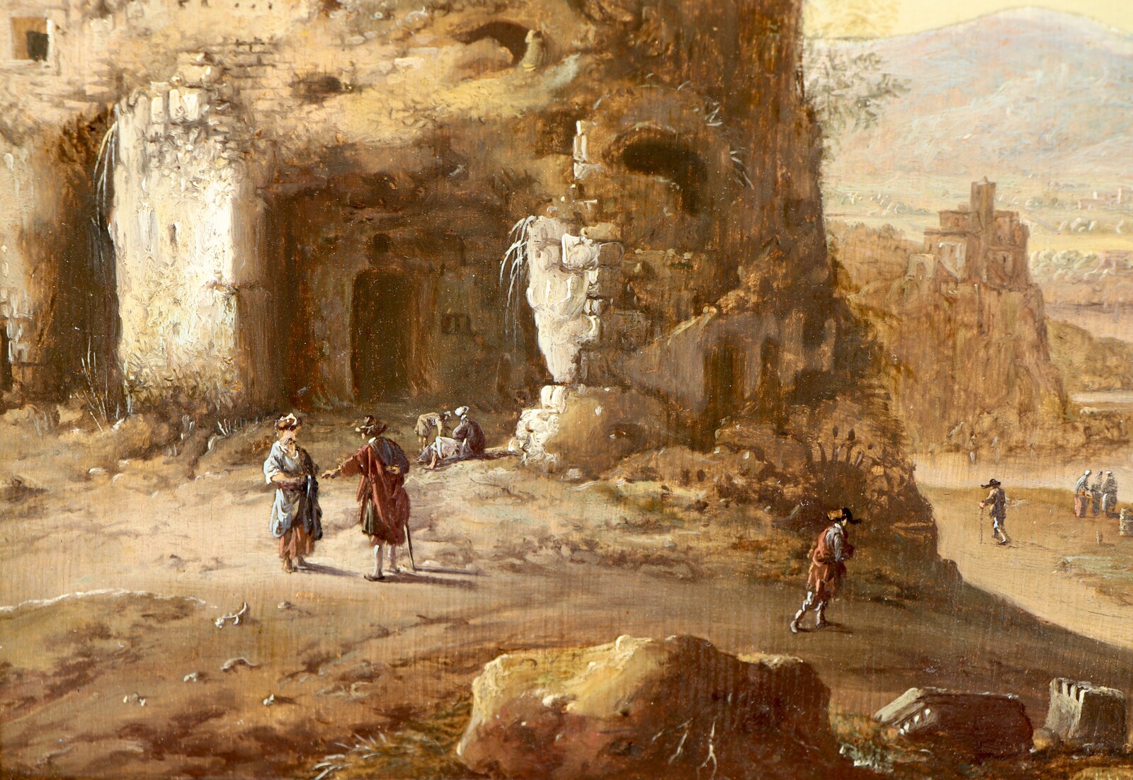The so-called Temple of Vesta in Tivoli