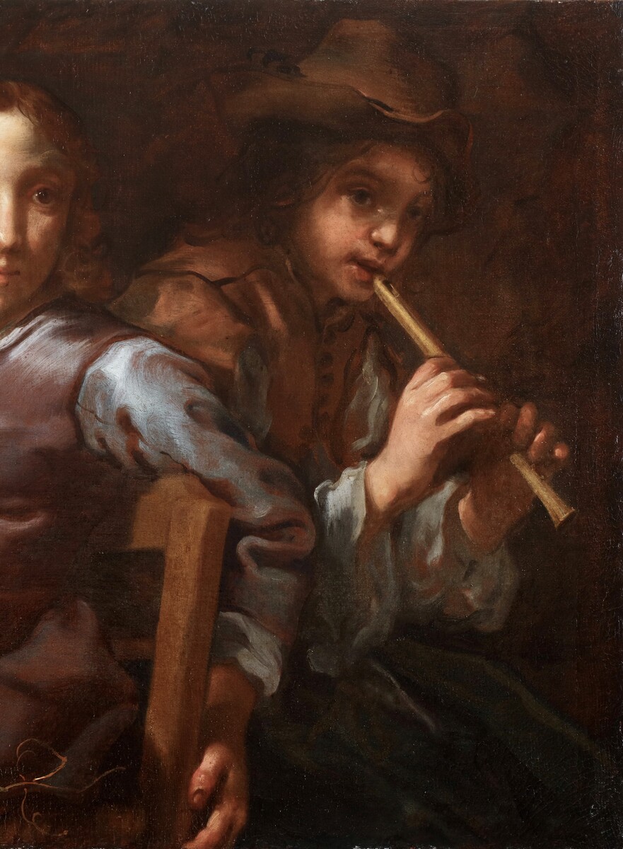 Three children